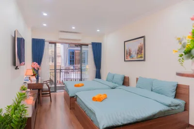 带共用浴室的家庭间 — IL DIVO Hotel & Spa Hanoi Old Quarter